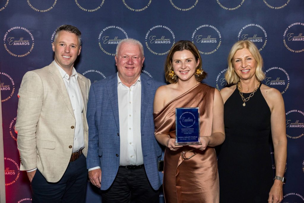 Jordana Ashcroft O’Sullivan Wins Emerging Leader at the Family Business Awards 2025.
